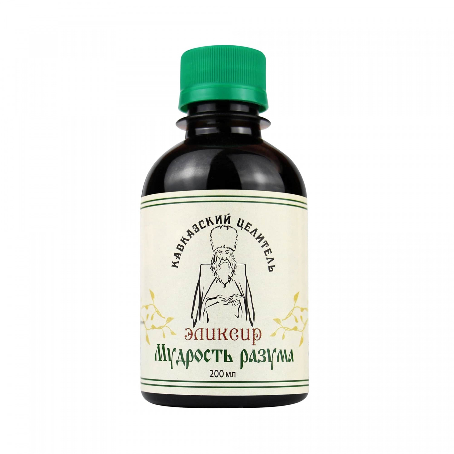 Бизорюк Эликсир "Кавказский целитель" "Мудрость разума" 200 мл.